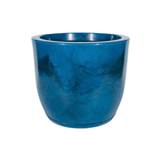 VASO PARA PLANTA / VARANDA MARMORIZADO BOJO LISO 1  32X36cm em Oferta na Shopee
