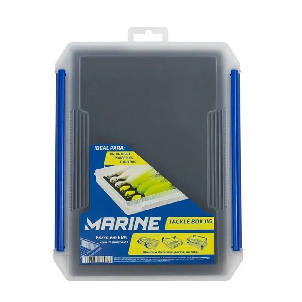 Caixa Para Isca Artificial MS Com EVA MTB205J -  Marine