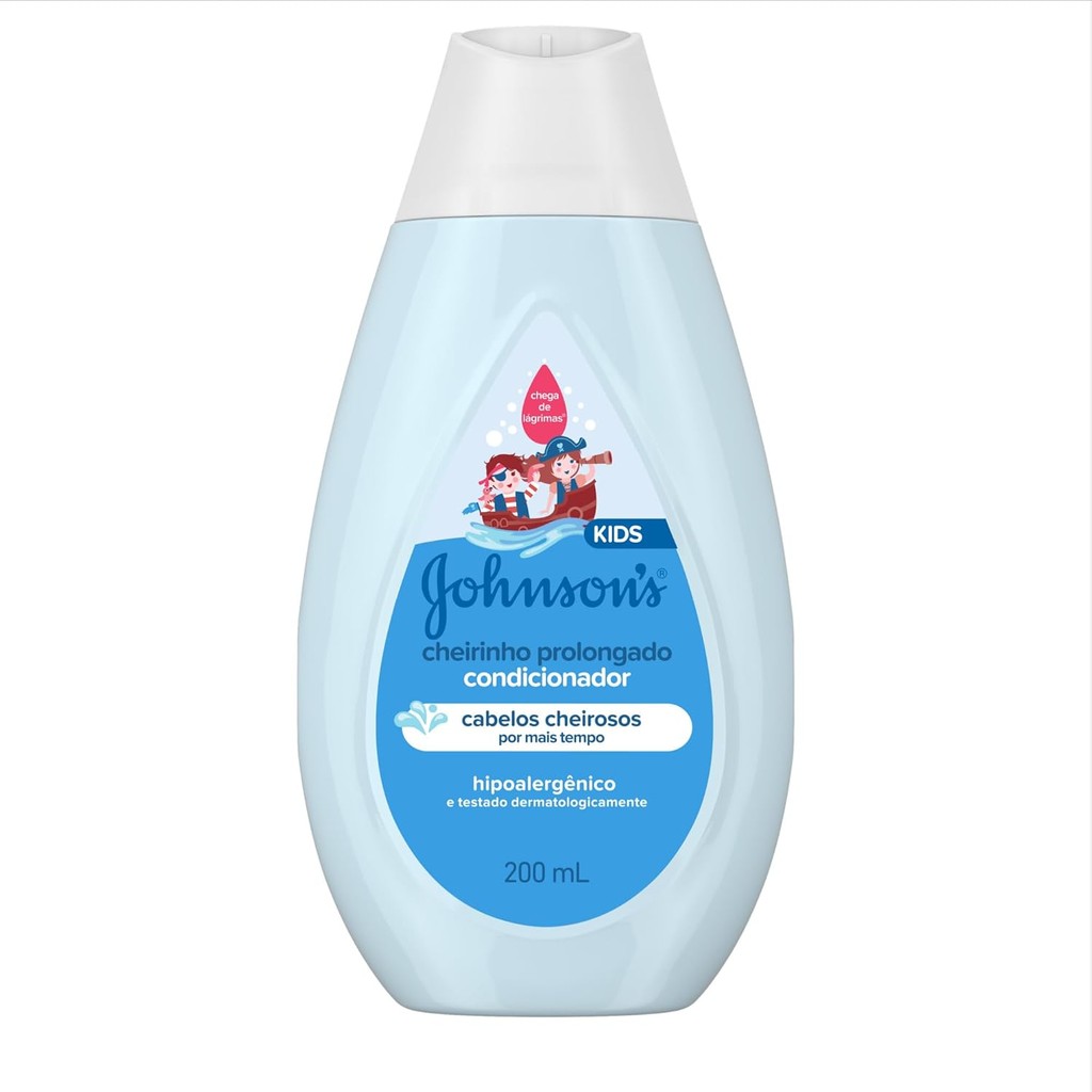 Condicionador Infantil Johnson's Baby Cheirinho Prolongado 200ml