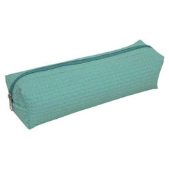 Estojo Escolar Simples Teen Cairo Verde ACP Compacto, Resistente e Ideal para o Dia a Dia