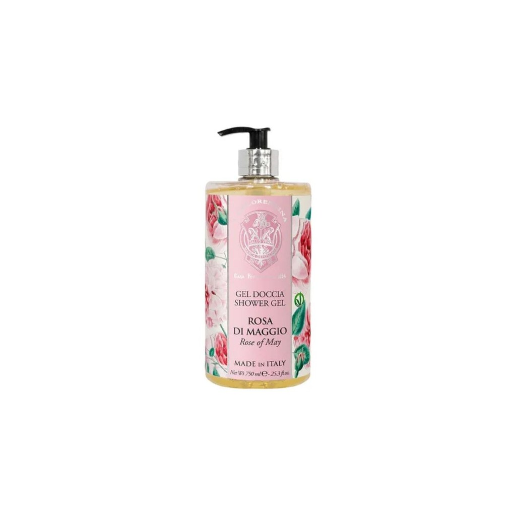 La Florentina Rosa de Maio Gel de Banho Corporal 750ml em Oferta na Shopee
