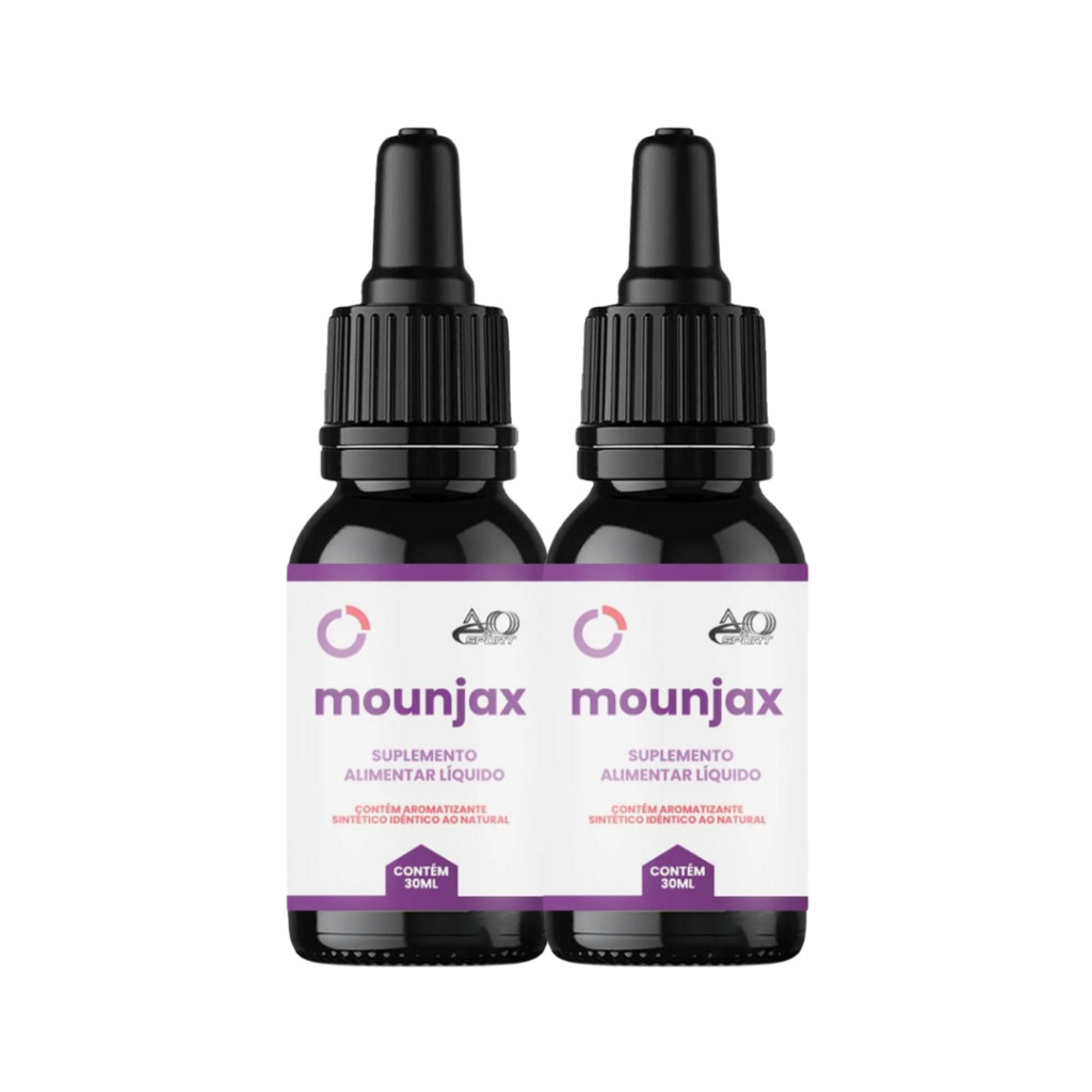2 unidades de moujax original com 30 ml em cada