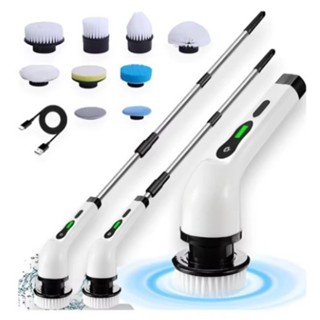 Escova Esfregão de Limpeza Elétrica 9 em 1 PRO ou PLUS Ajustável De Alta Qualidade. em Oferta na Shopee