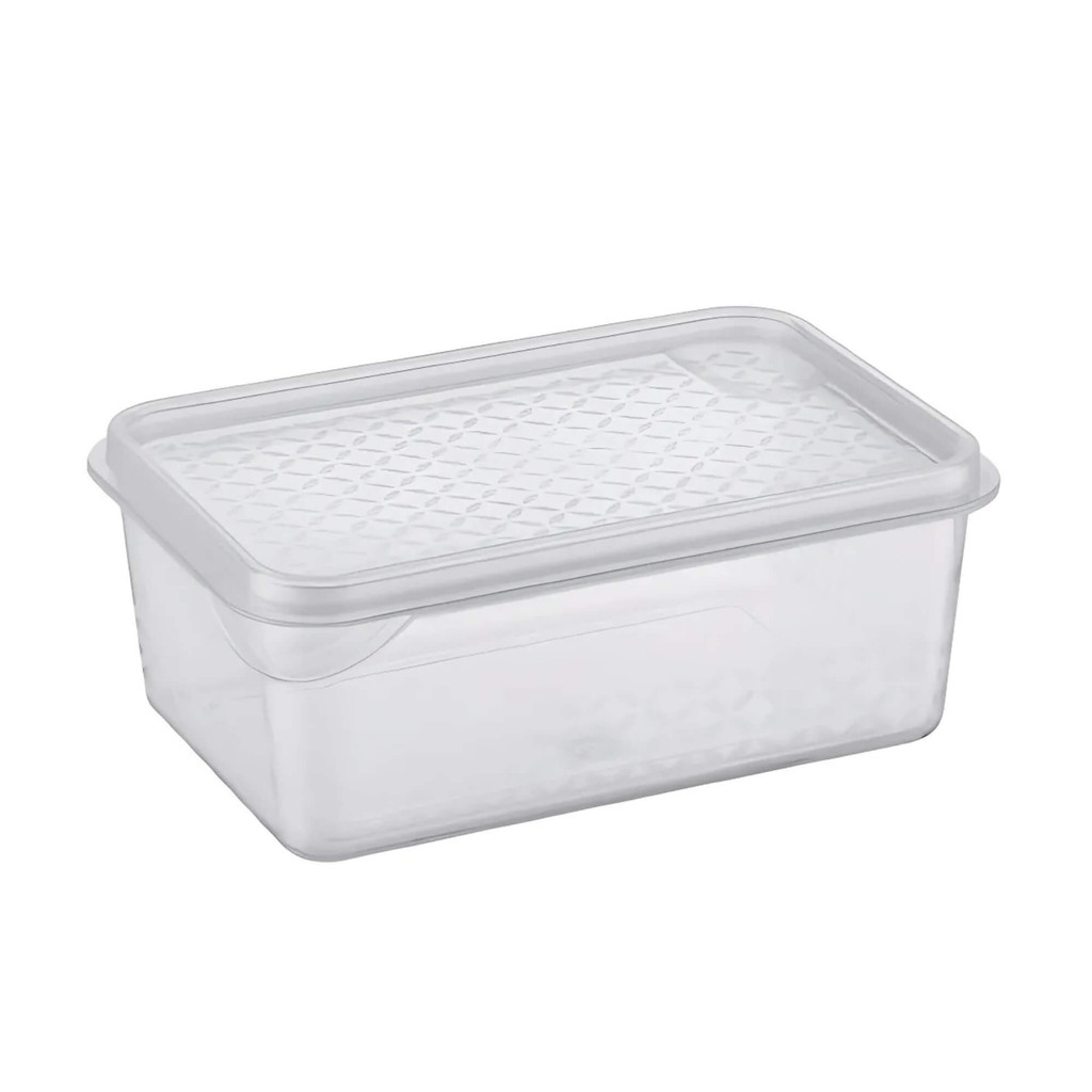 Pote Multiuso 500ml Transparente de Plástico UZ Utilidades - UZ437-TR