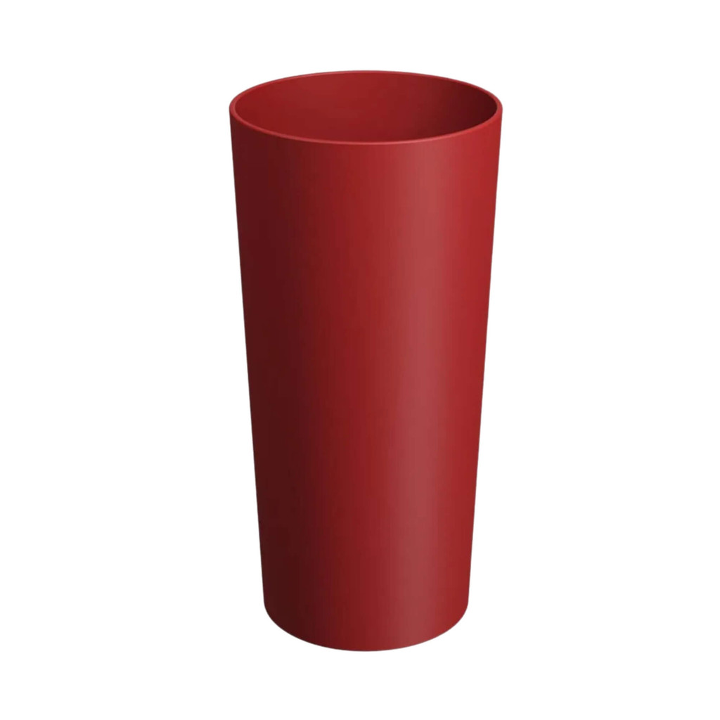 Copo Cônico BPA Free 500ml Casual Coza Vermelho Bold Brinox - 10209/0465 em Oferta na Shopee