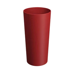 Copo Cônico BPA Free 500ml Casual Coza Vermelho Bold Brinox - 10209/0465