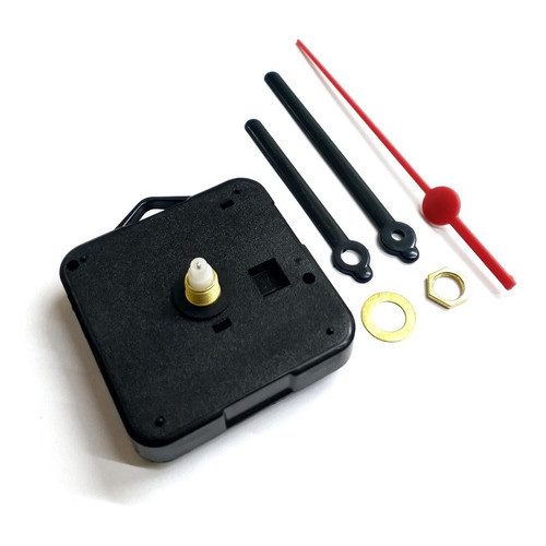 Mecanismo Relógio Parede Eixo Curto 13mm Tic Tac Da Boa Movimento Maquina completa em Oferta na Shopee