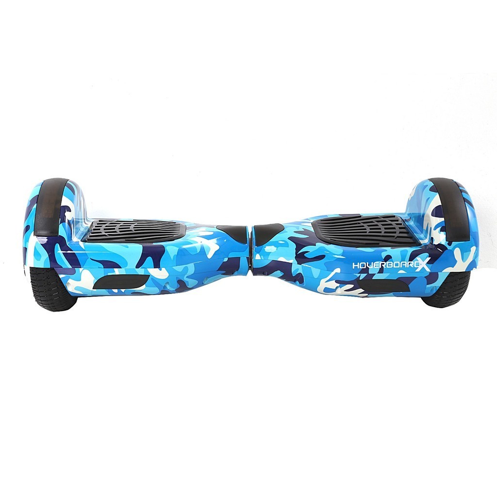 Hoverboard Skate Elétrico 6,5 Azul Militar Barato Bluetooth