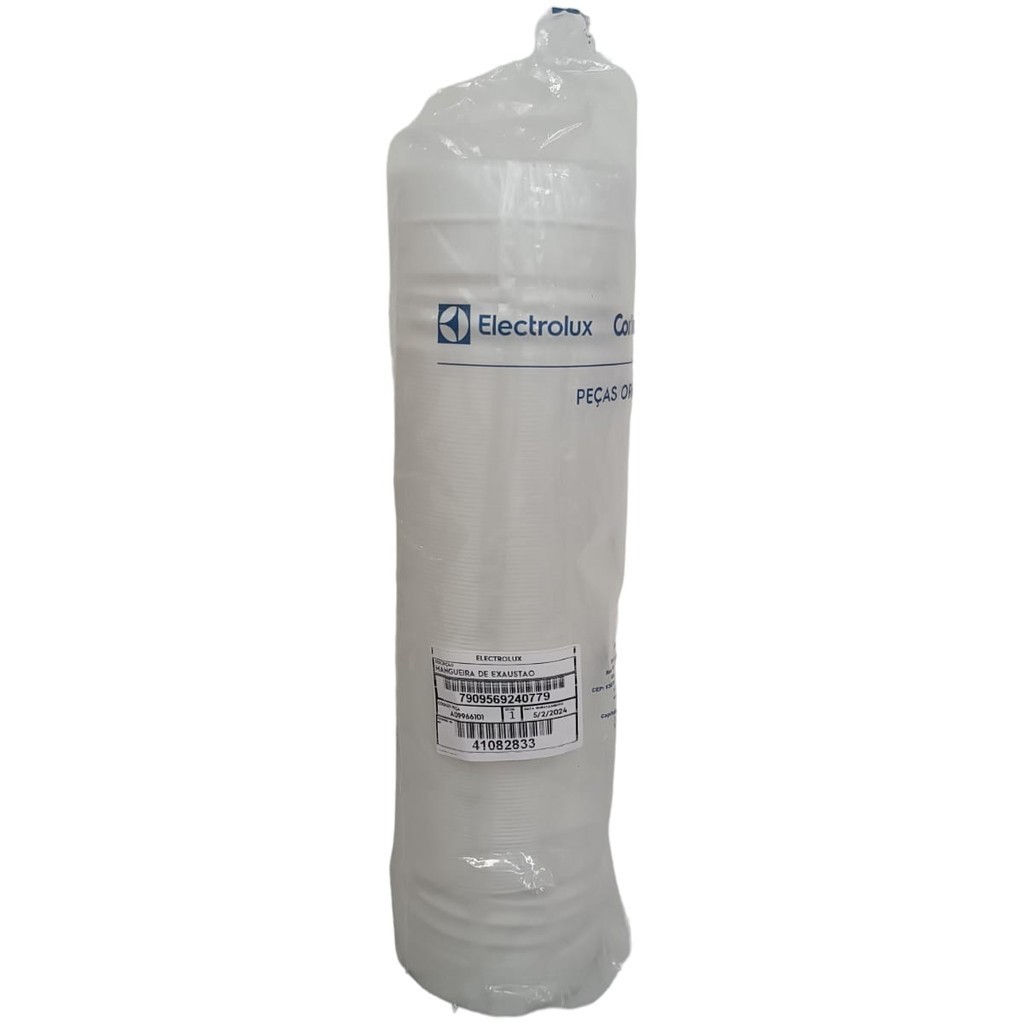 Duto ar quente Sanfonado Mangueira de Exaustão Secadora Eletrolux St10 St11 Str10 Original A09966101 41082833