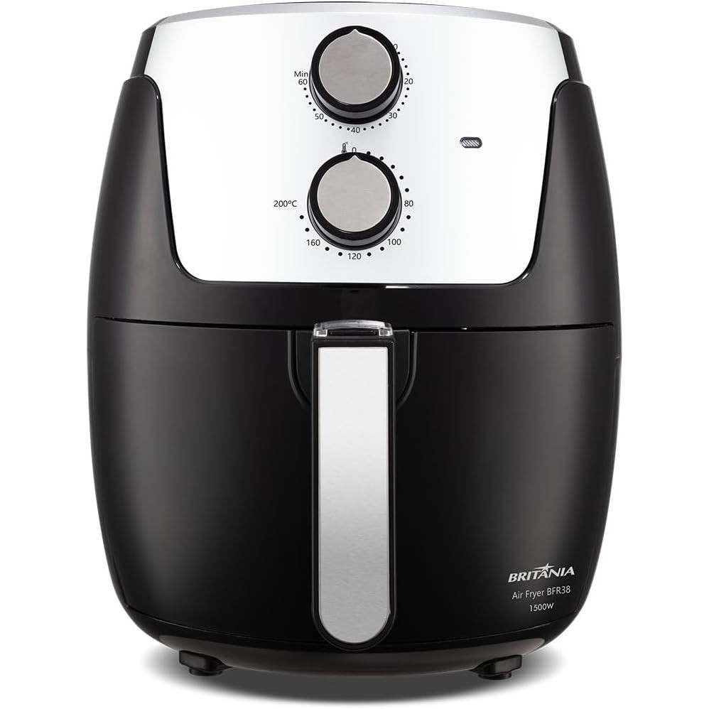 Fritadeira Air Fryer Britânia BFR38 Revestimento Dura Mais 4,2L 1500W 220V