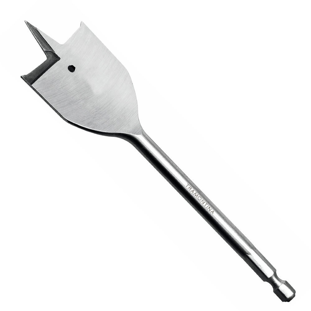 BROCA PARA MADEIRA PONTA CHATA DE 5/6 TRAMONTINA 43144102 em Oferta na Shopee