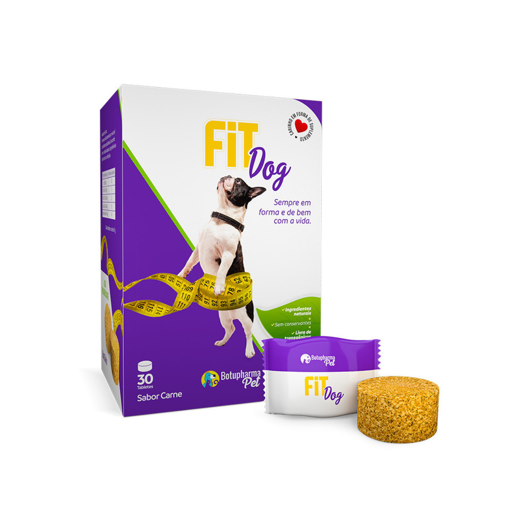 Fit Dog Suplemento Vitamínico para Cães Botupharma 210g