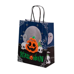 Sacola para Lembracinha Halloween - Sorriso Kraft - 17,5x8,5x21,5cm - 10 unidades - WMA - Rizzo