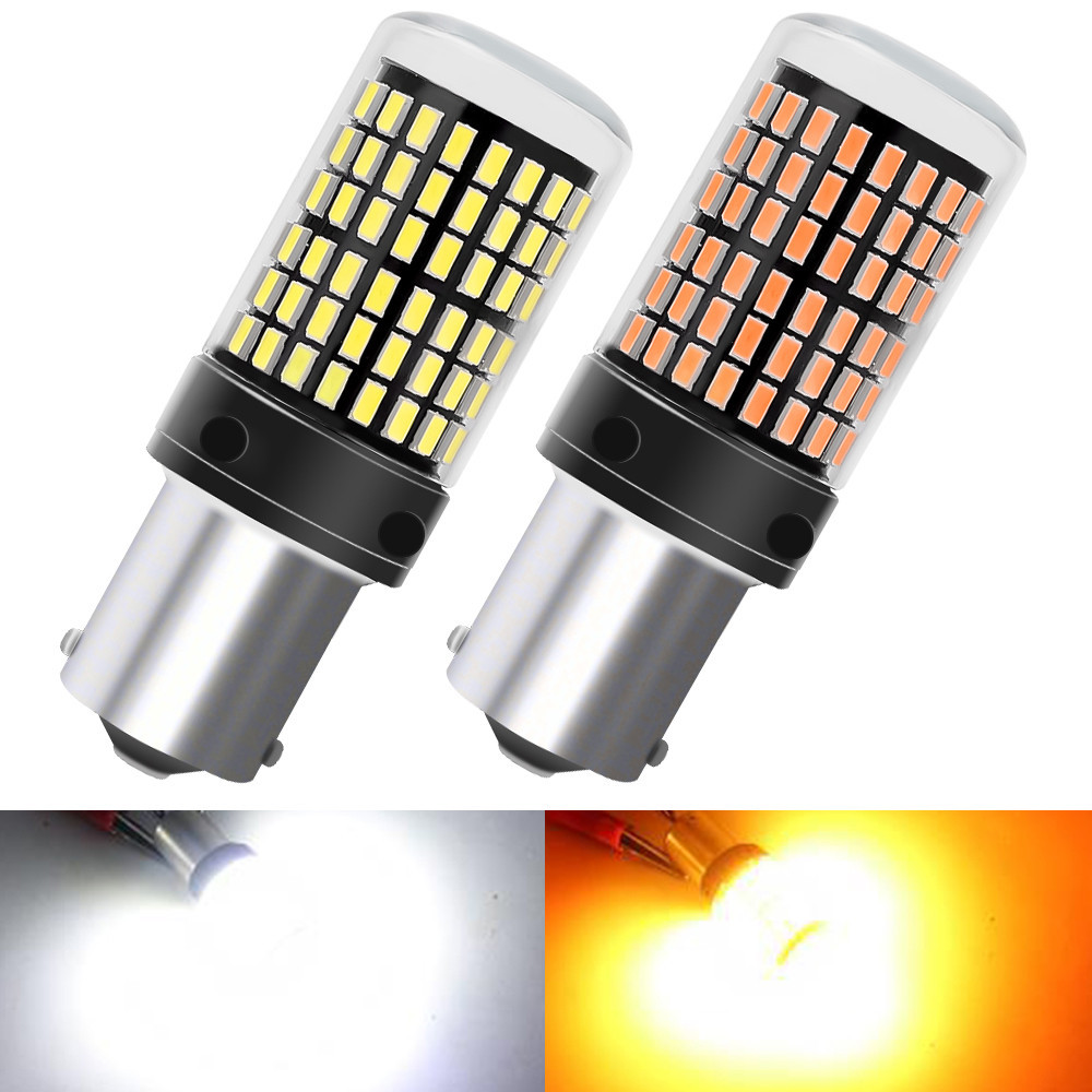 1156 PY21W Led Luz De Sinalização De Freio-Lâmpadas Super Brilhantes DC 12V-Lâmpada Indicadora De Estacionamento Lateral