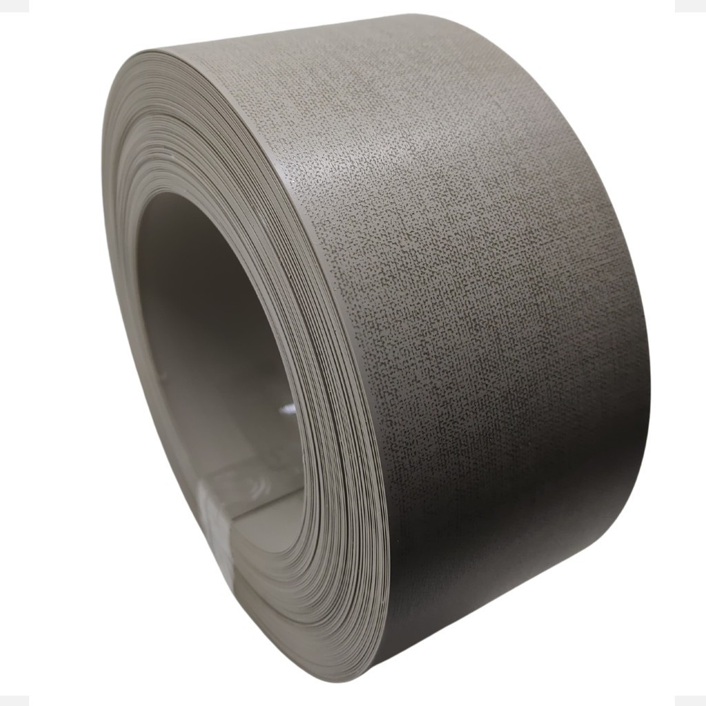 Fita de Borda Pvc Madeira Cinza Lino Florence FB20 15mm X 20m Moveis Madeirado Acabamento