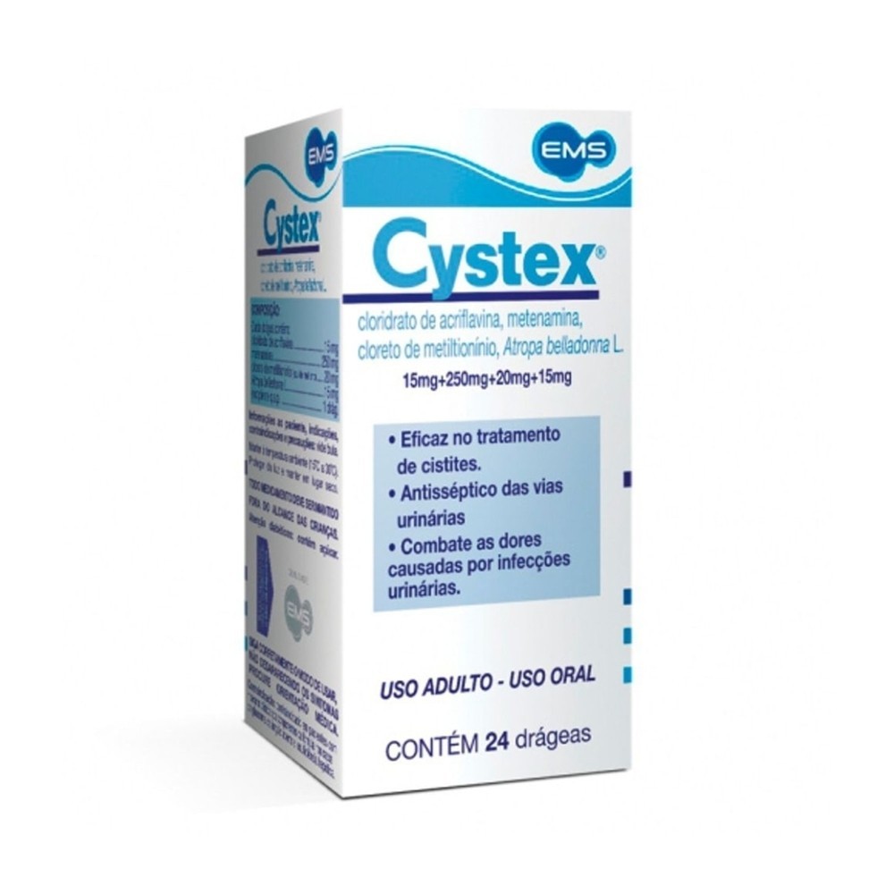 Cystex 24 Drageas em Oferta na Shopee