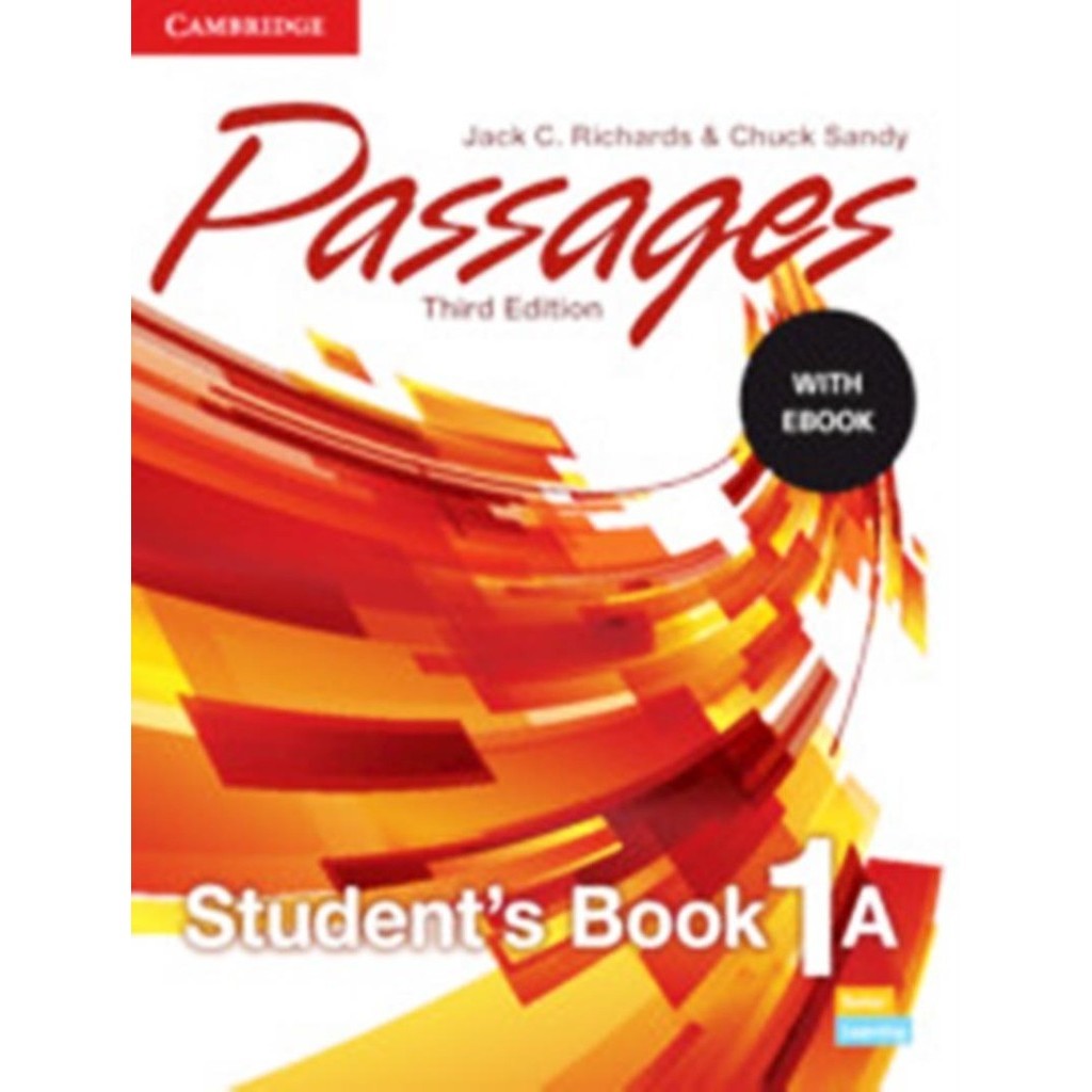 Passages 1A Students Book With Ebook 3Rd Ed