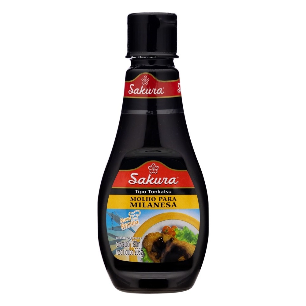 Molho Para Milanesa Tonkatsu Sakura 180ml em Oferta na Shopee