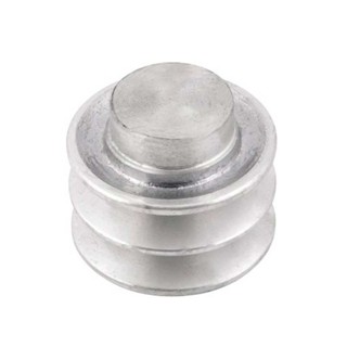 Polia Dupla de Alumínio 60mm com 2 Canais Perfil A Vonder em Oferta na Shopee