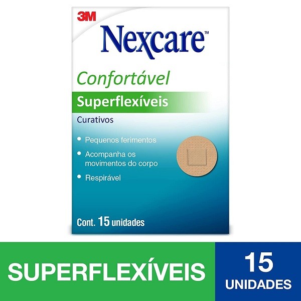 Curativos Nexcare 3M Superflexiveis Redondos 15 Unidades em Oferta na Shopee