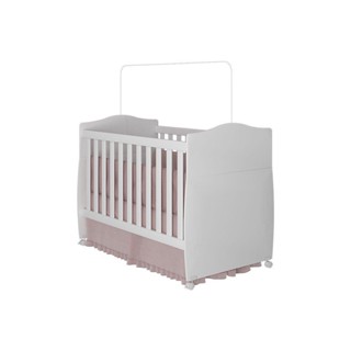 Berço Infantil Conforto 2 em 1 Branco - Permóbili Baby em Oferta na Shopee