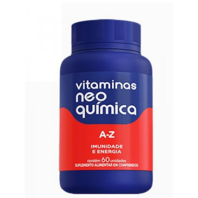 Vitamina AZ Imunidade E Energia Com 60un - Neo Química