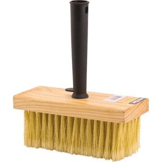 Broxa retangular 12,3x4,5cm Base Madeira Cabo Plástico em Oferta na Shopee
