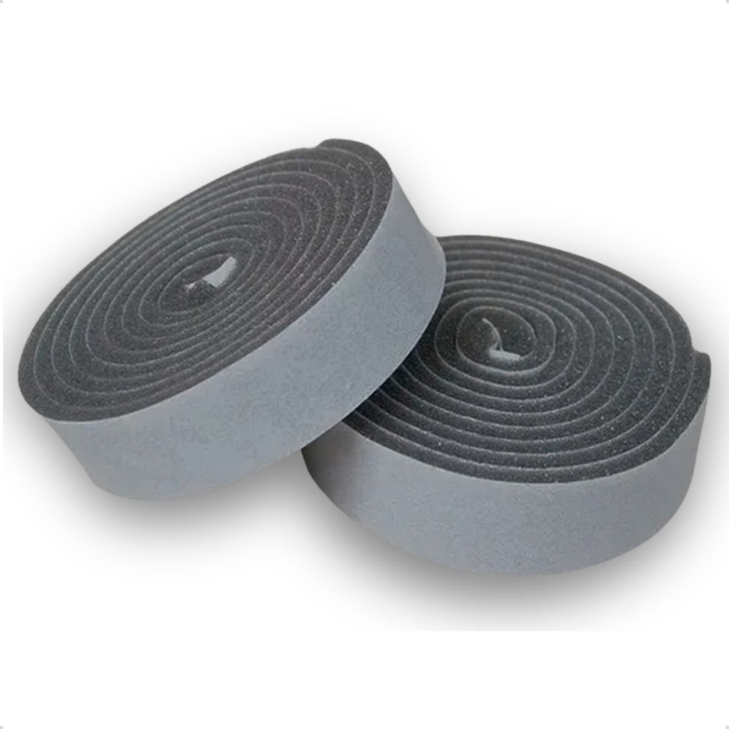 Kit 3 Rolos Espuma Com Cola Anti Chama P/ Chicote 6m Total