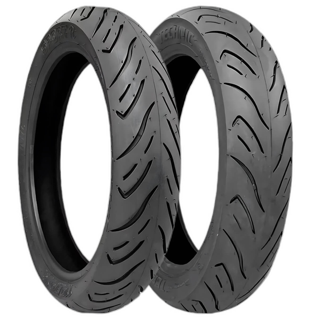 Par Pneu Moto T Max/ X Max 250/ Forza 350 120-70-15 + 140-70-14 Uso Sem Camara Sport R Technic