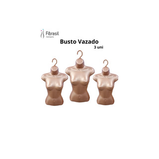 Busto Silhueta Vazado Giratório 3 Unidades em Oferta na Shopee