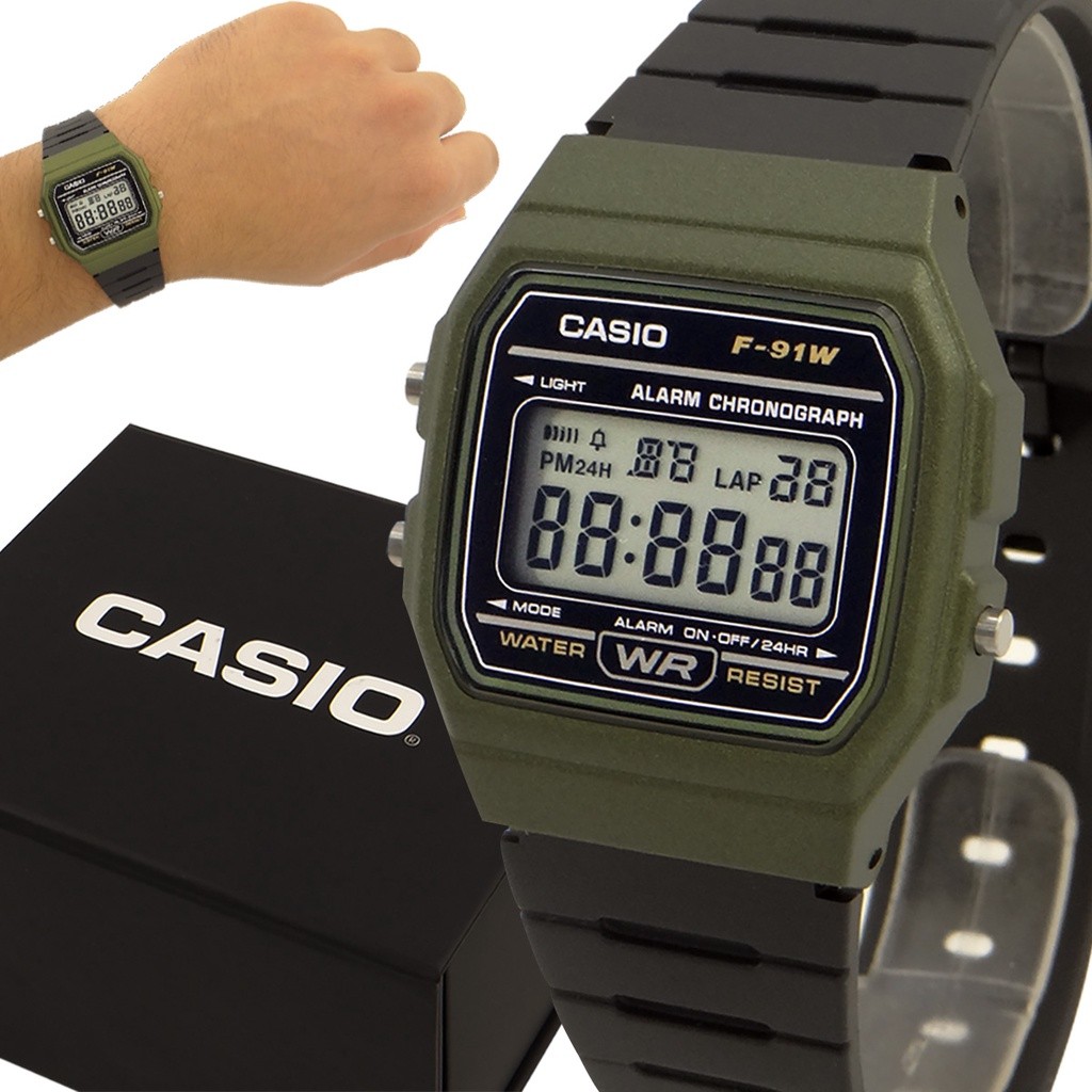 Relógio Casio Digital Vintage Prova D'água Original Garantia em Oferta na Shopee