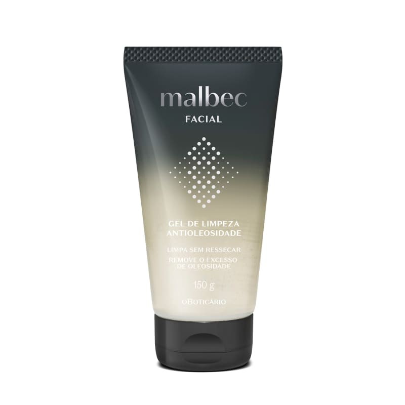 Malbec Gel De Limpeza Antioleosidade Facial 150G - O Boticário