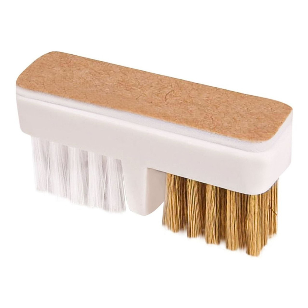 Kit C/ 3un Escovinha De Aço Para Limpeza De Broca E Pincéis
