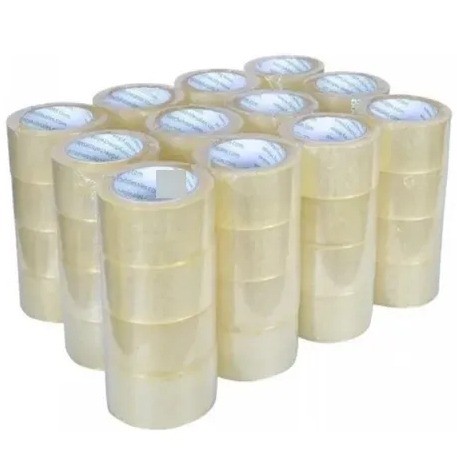 20 fitas adesivas de 100 Metros 48x100 Transparente - 20 unidades
