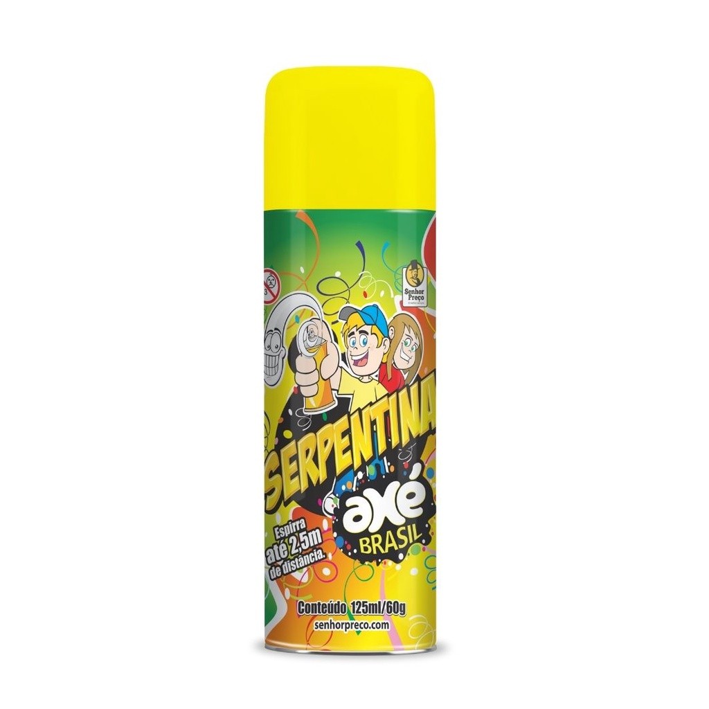 SPRAY SERPENTINA 125ML AMARELO