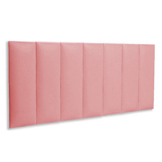Kit Cabeceira de Cama Box Casal Estofada Solteiro Queen Modulada 45x20cm