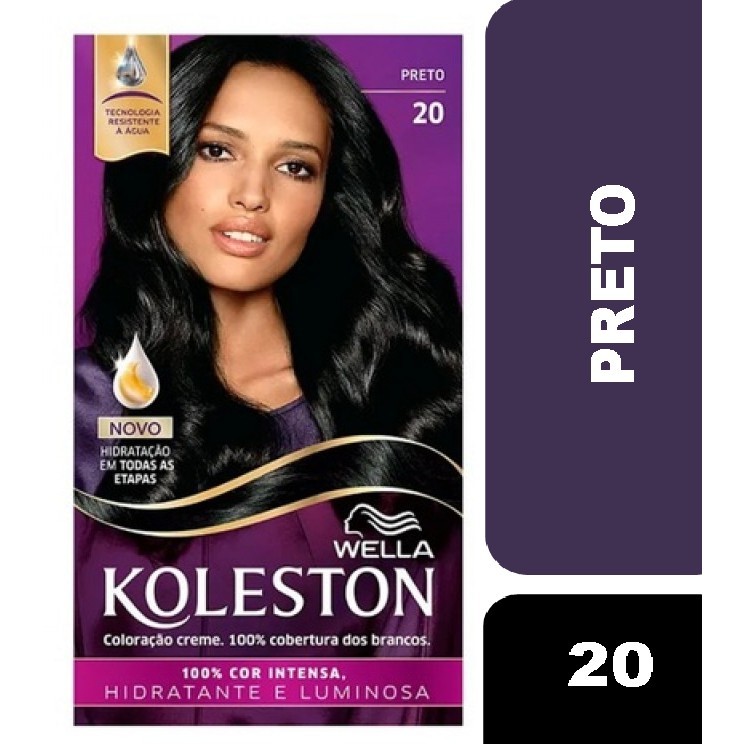 Tintura Koleston 20 Preto em Oferta na Shopee