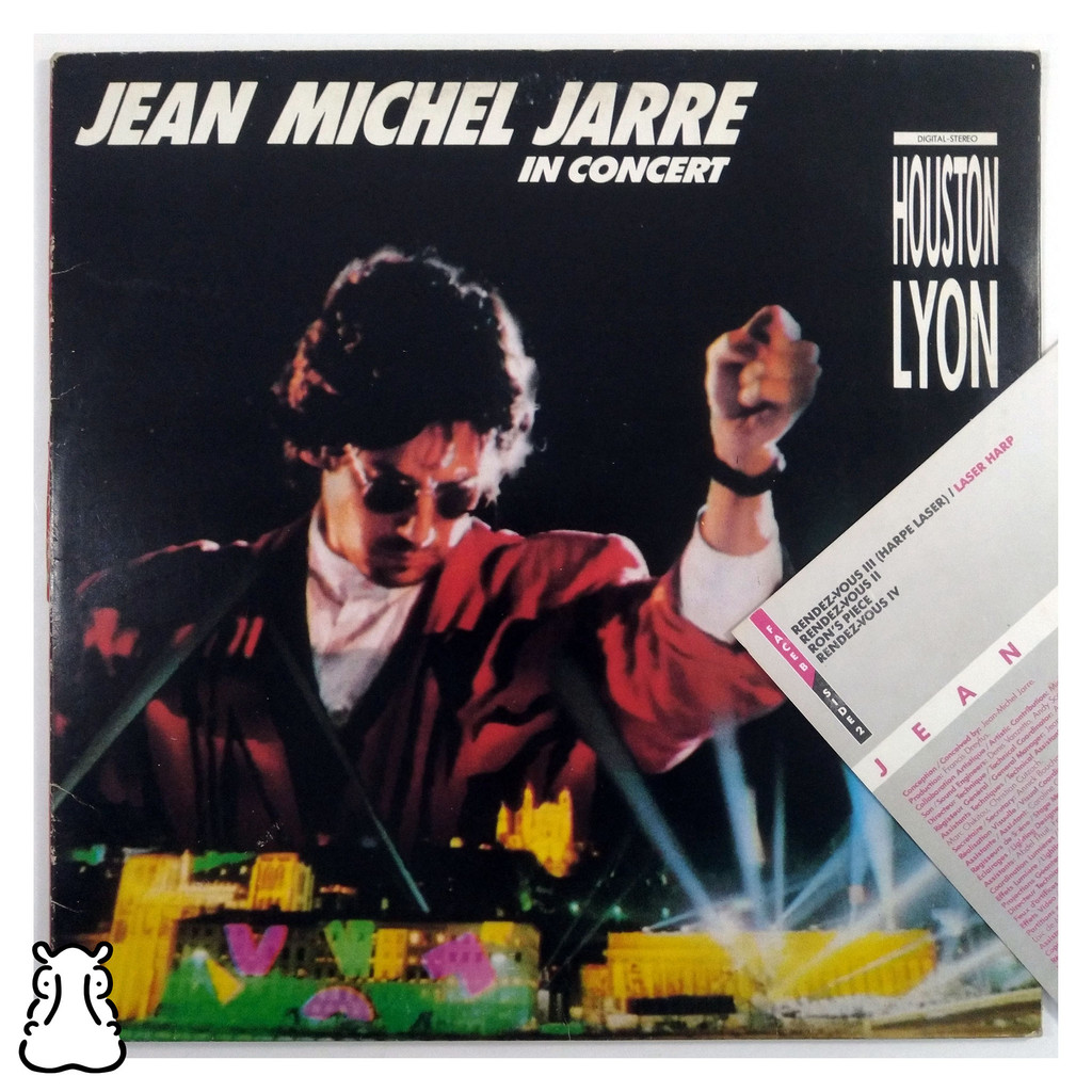 LP Jean Michel Jarre - In Concert - Houston Lyon Vinil - Hm