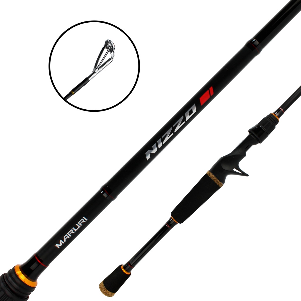 Vara Para Carretilha Nizzo IM6 12-25lb 2P 1,83m C602H - Maruri