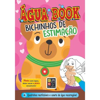 AGUA BOOK - BICHINHOS DE ESTIMACAO em Oferta na Shopee