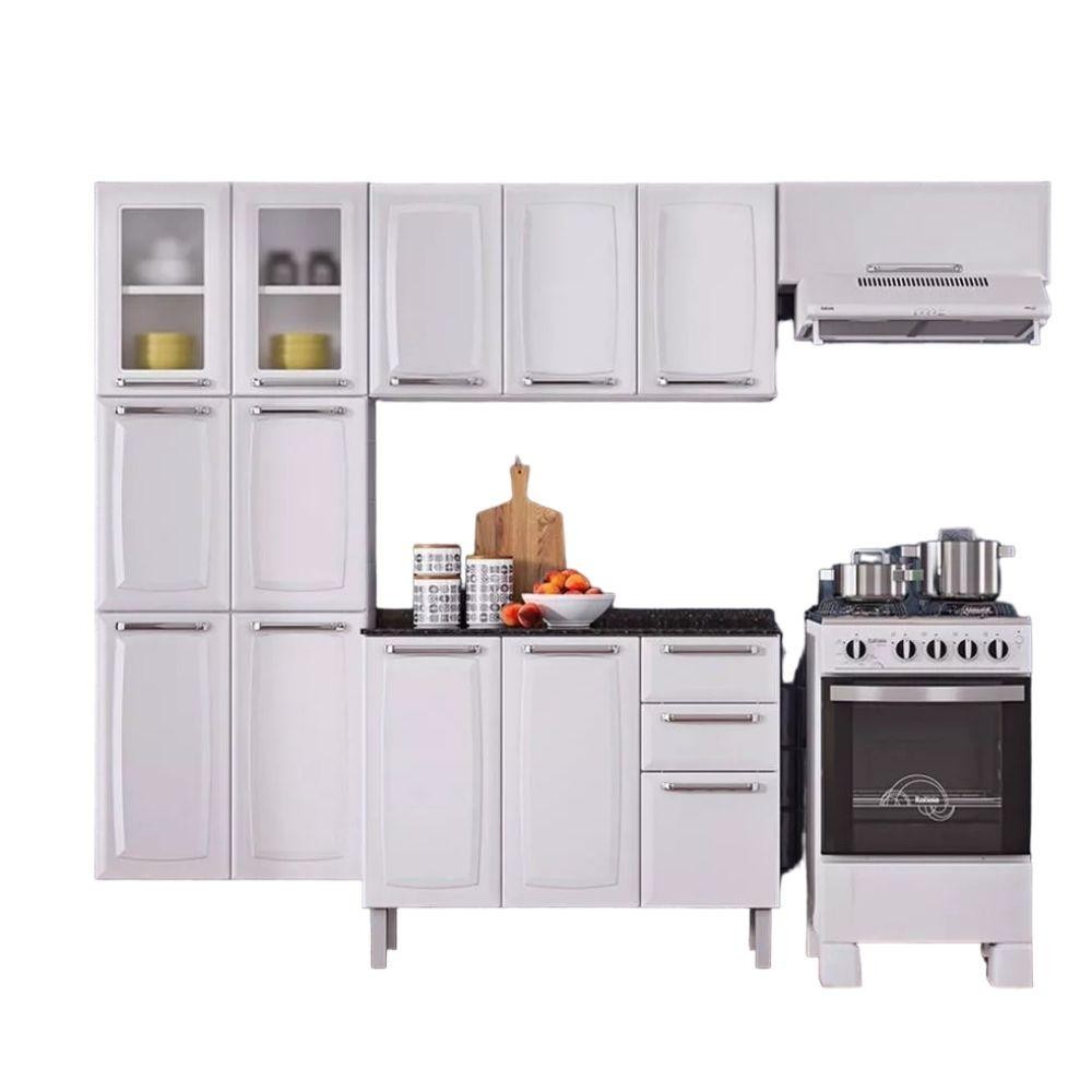 Cozinha Itatiaia Luce Compacta 4 Pecas 2 Vidros Branco em Oferta na Shopee