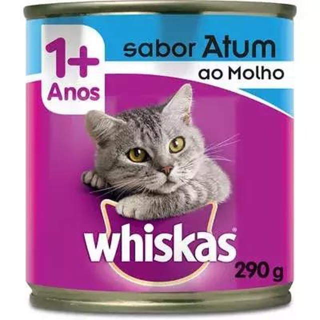 LATA WHISKAS ATUM AO MOLHO 290G em Oferta na Shopee