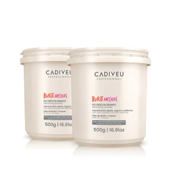 Kit Cadiveu Buriti Mechas - Pó Descolorante 500g (2 unidades)