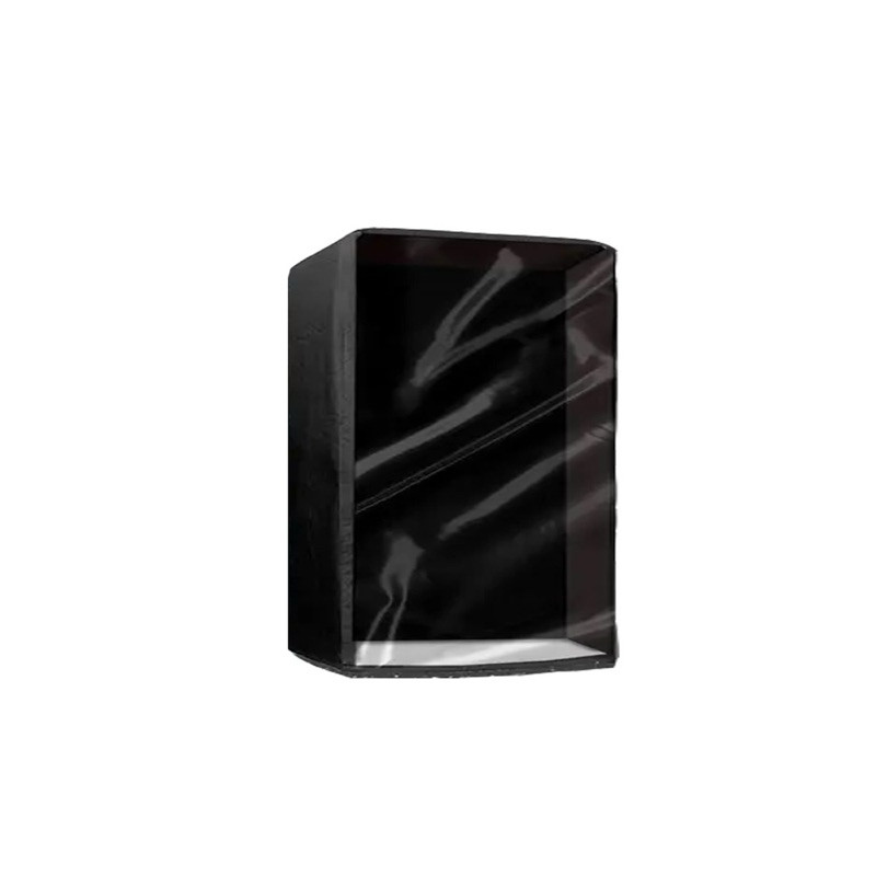Capa para Air Fry 12 litros preta com frente transparente