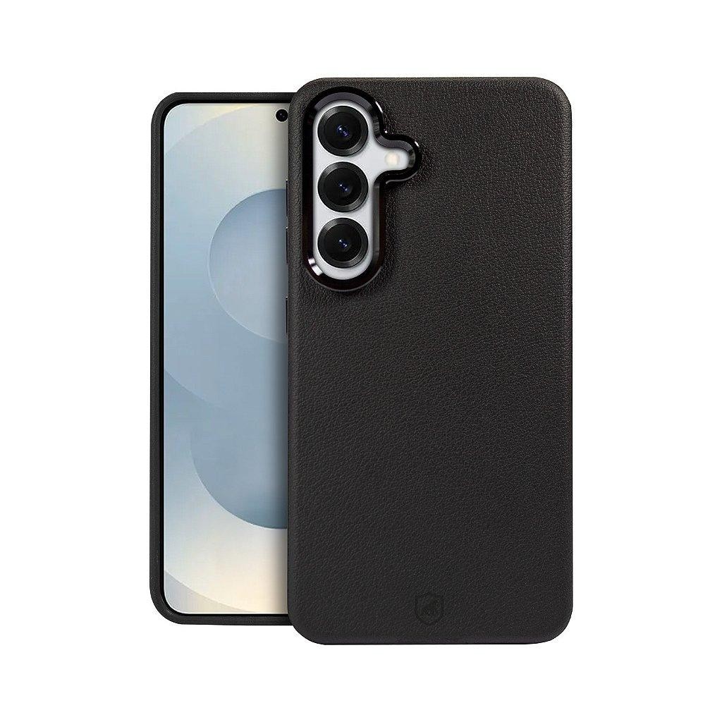 Capa case capinha para Samsung Galaxy S25 - Couro Dual Magsafe - Preta - Gshield em Oferta na Shopee