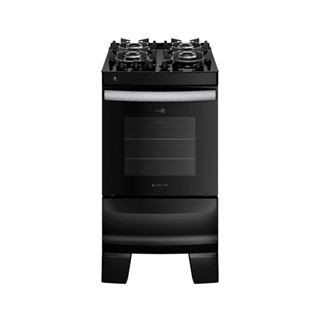 Fogão Atlas 4 Bocas Agile Up Com Mesa De Vidro Preto - Bivolt em Oferta na Shopee