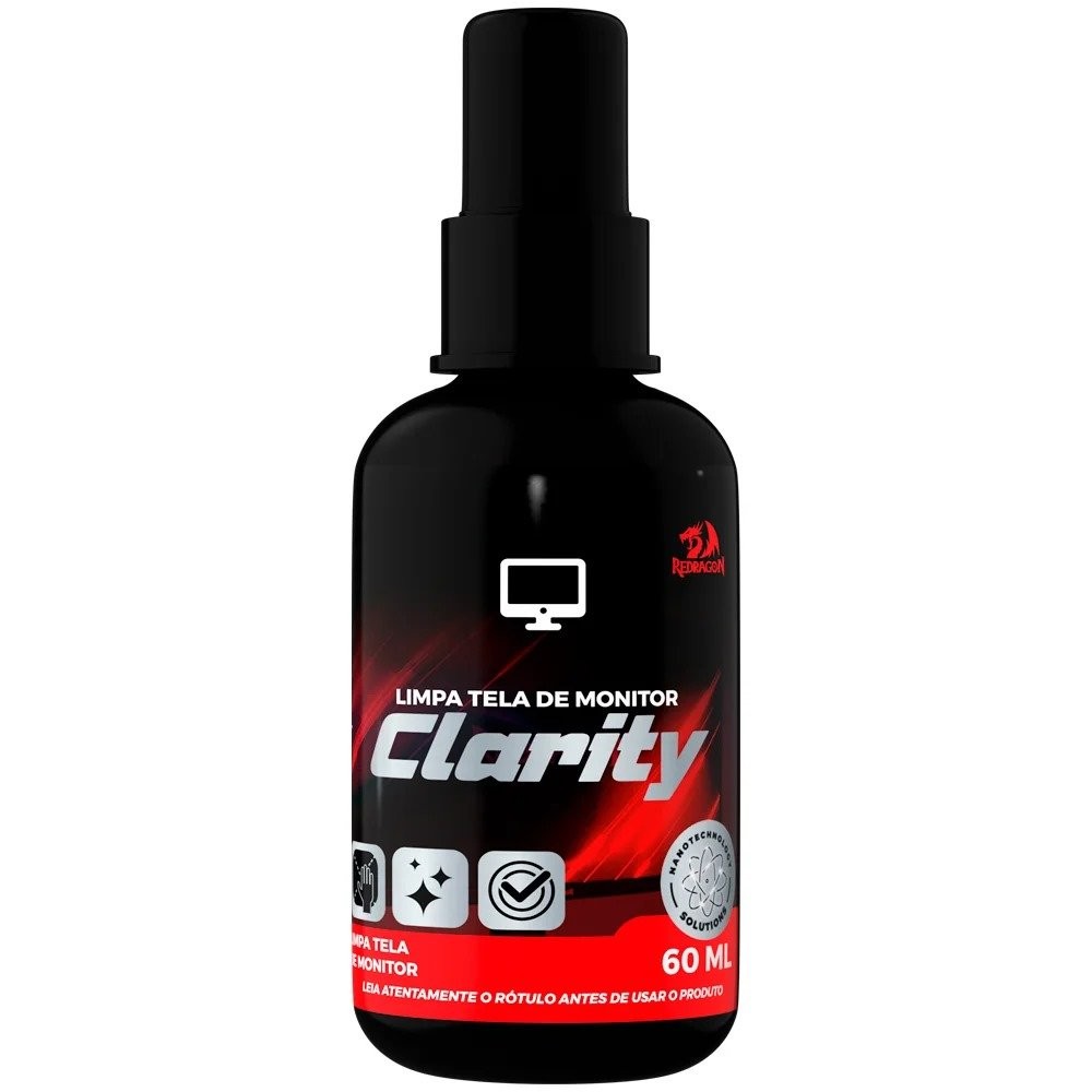 Limpa Tela de Monitor Redragon Clarity 60 Ml Clarity Cp3627