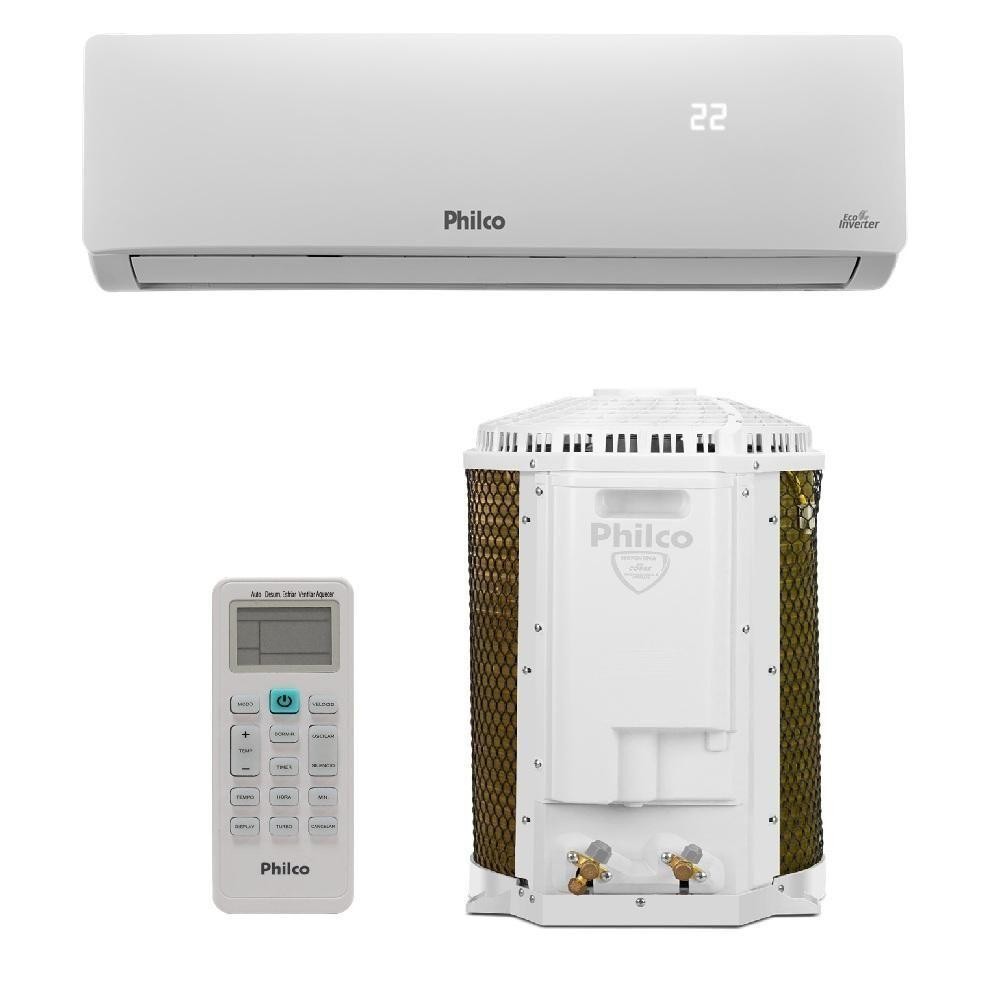 Ar Condicionado Split Philco Hi Wall Inverter 9.000 Btu/h Frio Monofásico Branco PAC9FC 220V em Oferta na Shopee