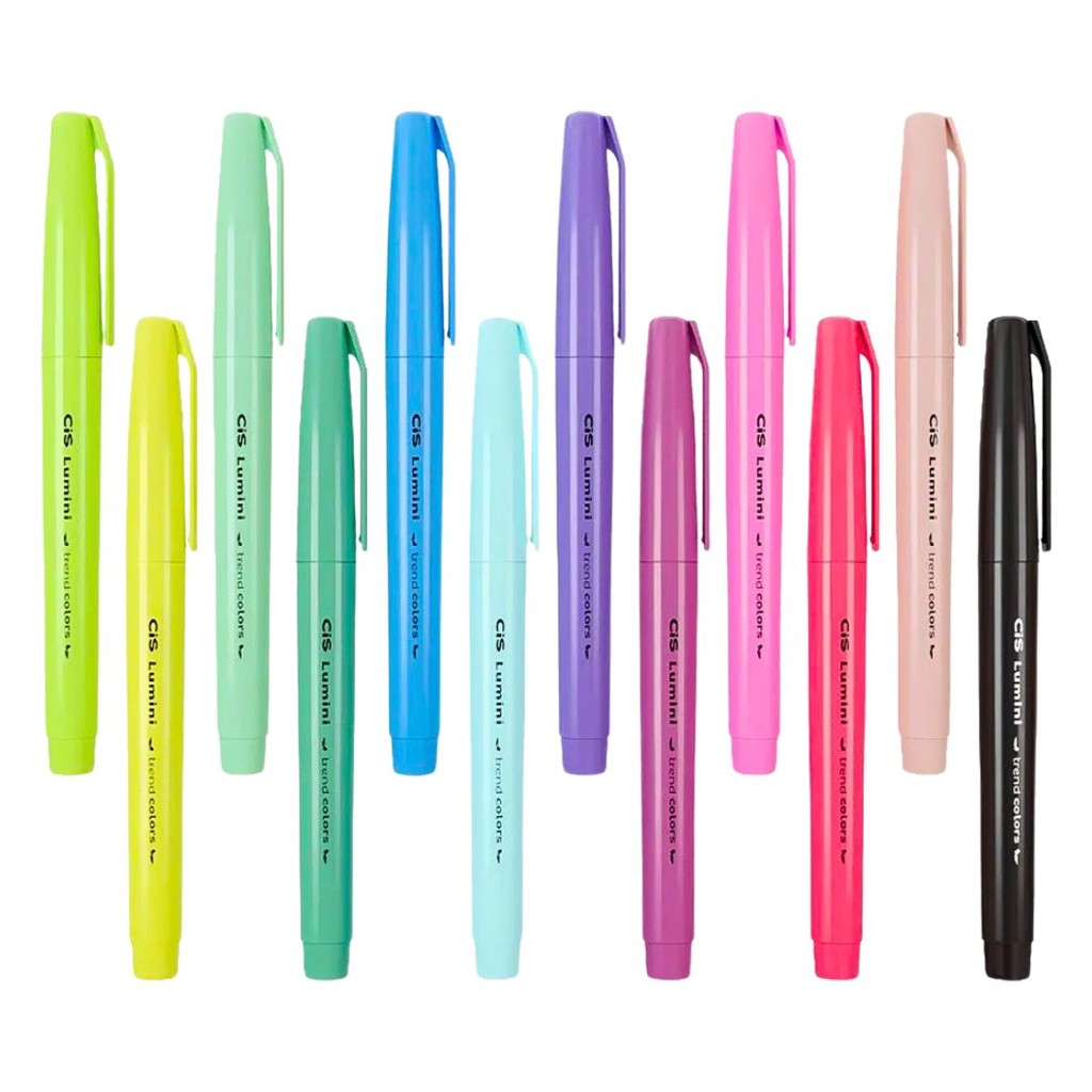 Marca Texto Lumini Trend Colors Marcar ou Cobrir - Cis em Oferta na Shopee