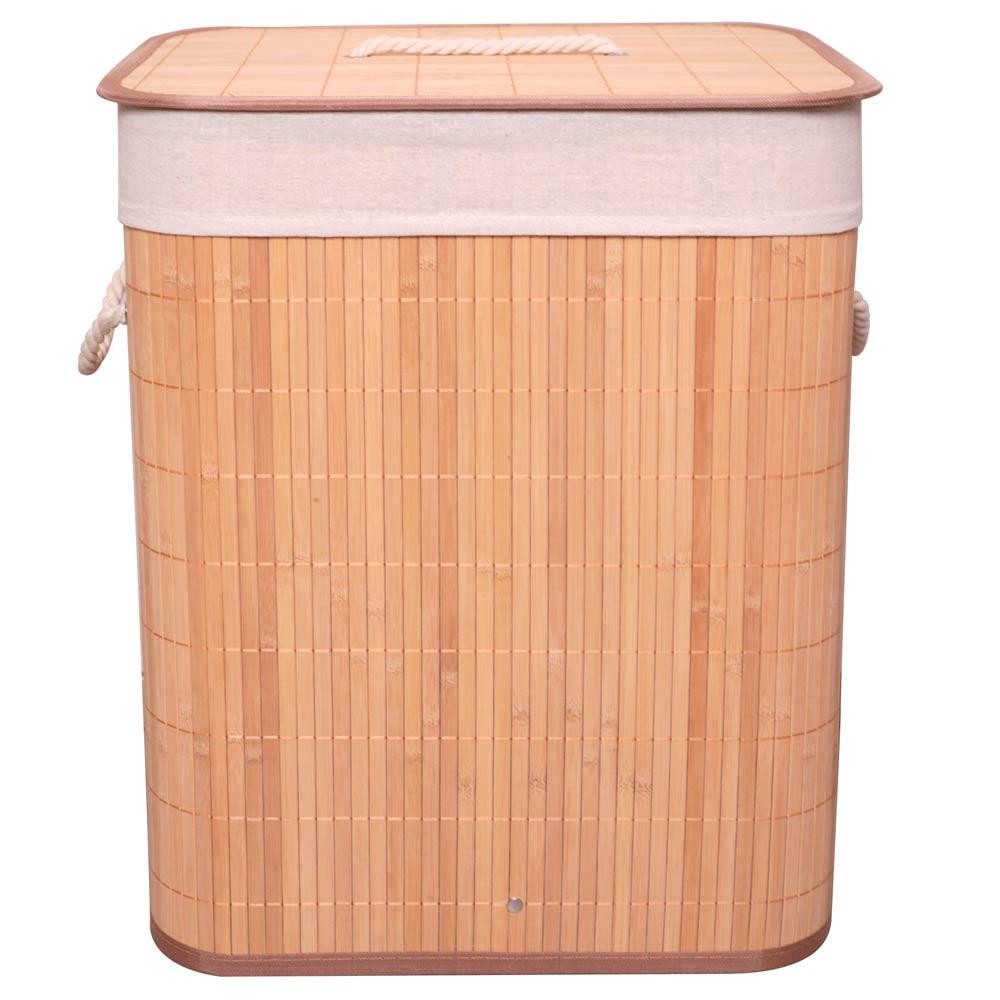 Detalhes do Cesto Organizador Bamboo Bali Cazza